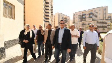  وزير الإسكان يتفقد وحدات المبادرة الرئاسية "سكن لكل المصريين" بمدينة العاشر من رمضان 