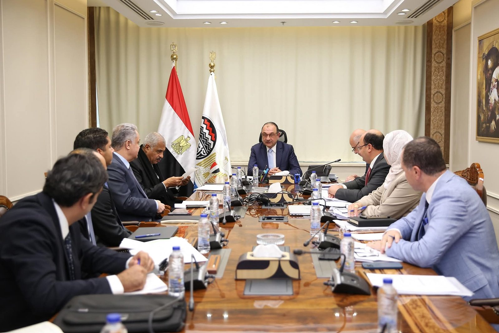 شيمي يبحث مع مجموعة "طلعت مصطفى" تعزيز التعاون في المشروعات السياحية والفندقية