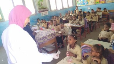  «الصحة» تطلق حملة مكافحة الطفيليات المعوية لـ4 ملايين طالب في المحافظات الزراعية على مستوى الجمهورية  