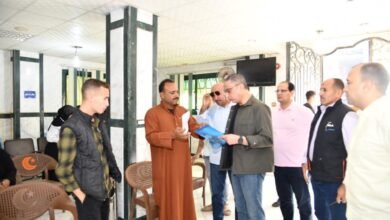 محافظ الفيوم يتفقد سير العمل بالمركز التكنولوجي بطامية 