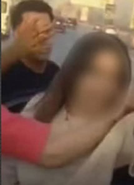 القبض على المتهمين بالفعل الفاضح على المحور 2 القبض على المتهمين بالفعل الفاضح على المحور