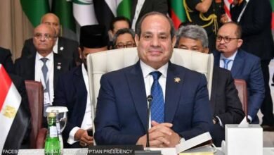 نص كلمة الرئيس السيسى فى ليلة توقيع اتفاق إنهاء حرب غزة بحضور ترامب