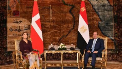الرئيس السيسي يستقبل جلالة الملكة ماري ملكة مملكة الدنمارك