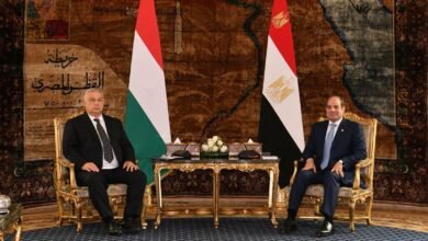 الرئيس السيسي يستقبل السيد فيكتور أوربان رئيس وزراء دولة المجر