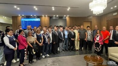 وزير الشباب والرياضة يستقبل بعثة منتخب ناشئي اليد بعد التتويج وصيفًا للعالم بالمغرب