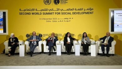 مرسي تشارك في فعالية تحت عنوان "فلسطين والحماية الاجتماعية" ضمن فعاليات مؤتمر القمة العالمية الثانية