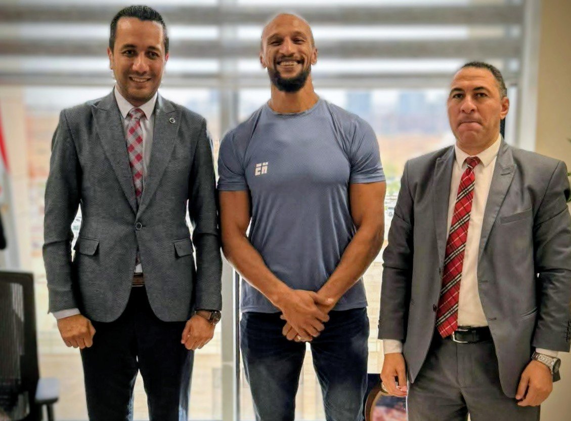 البطل الأولمبي كرم جابر يبدأ جولة ميدانية لتقييم مواهب «المشروع القومي للموهبة والبطل الأولمبي» 2 البطل الأولمبي كرم جابر يبدأ جولة ميدانية لتقييم مواهب «المشروع القومي للموهبة والبطل الأولمبي»