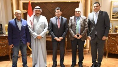 وزير الشباب والرياضة يلتقي وفدًا من الاستثمارات الأجنبية