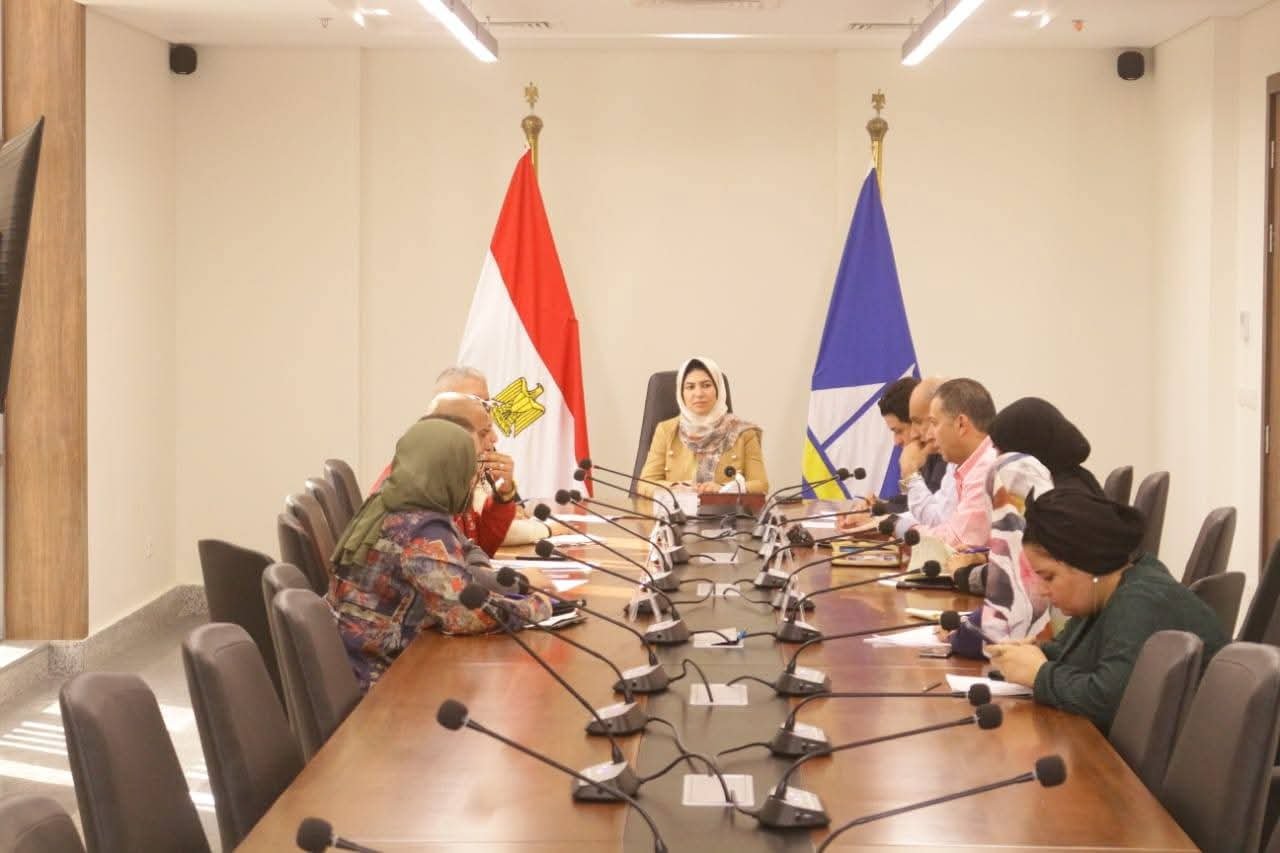 نائب محافظ دمياط تبحث سبل توفير التأمين الصحي والاجتماعي لفئة العمالة الغير منتظمة