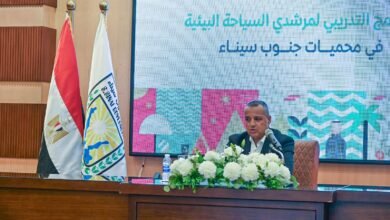 محافظ جنوب سيناء يفتتح البرنامج التدريبي للمرشدين البيئيين بمحميات جنوب سيناء 