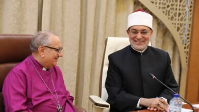 مفتي الجمهورية يستقبل وفد اللجنة التوجيهية لشبكة مراكز العلاقات المسيحية الإسلامية 