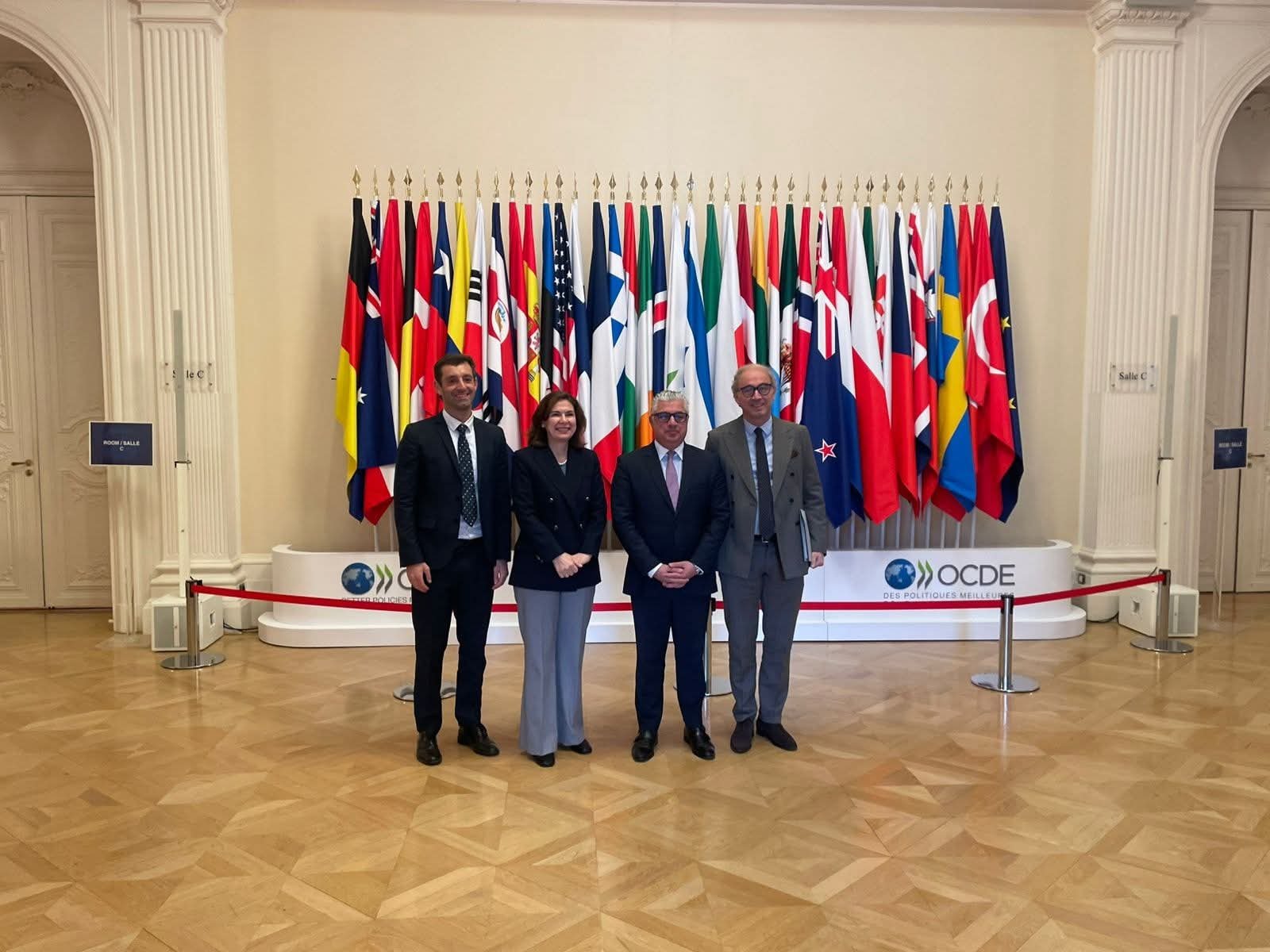 رئيس اقتصادية قناة السويس يستعرض الفرص الاستثمارية أمام منظمة التعاون الاقتصادي والتنمية 