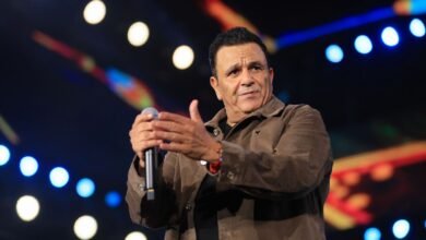 محمد فواد وإيهاب توفيق وحميد الشاعري وهشام عباس في افتتاح مهرجان شتاء مدينتي