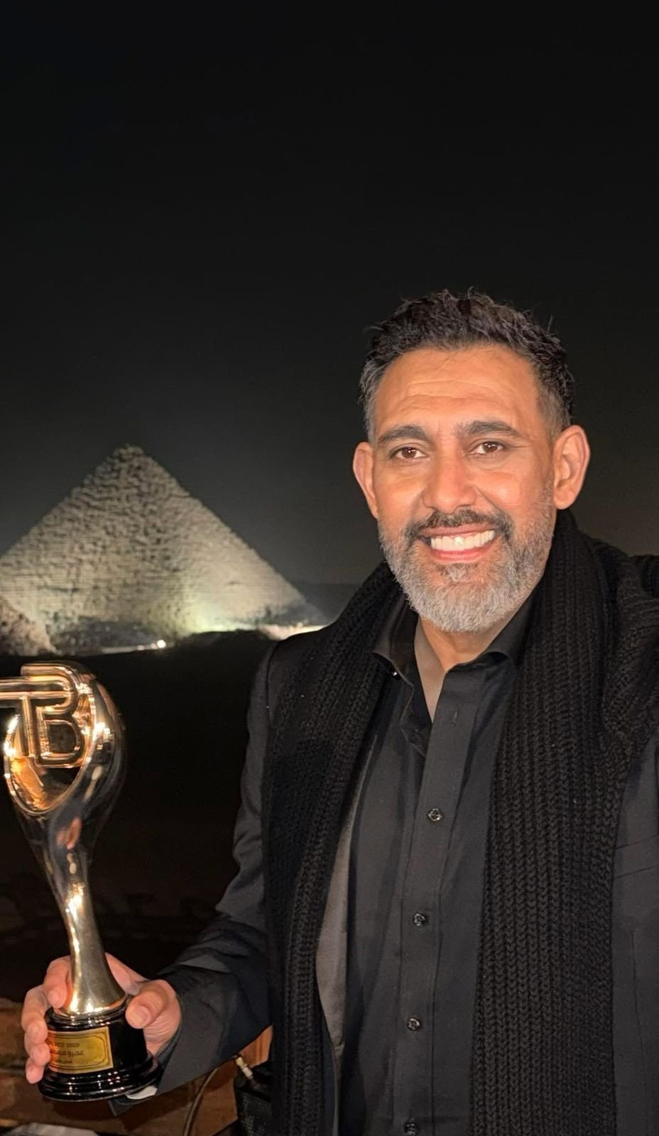 تكريم عمرو مصطفى كأفضل ملحن في حفل The Best