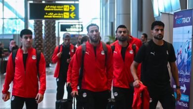 بعثة منتخب مصر تغادر إلى قطر