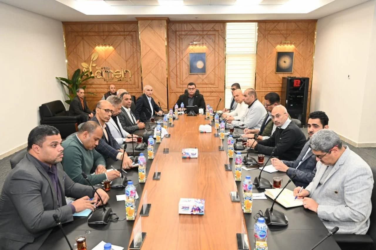 الشربيني يختتم جولته بمتابعة موقف تنفيذ المشروعات التنموية بالعلمين الجديدة والساحل الشمالي الغربي