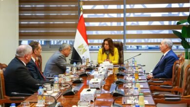 وزيرة التنمية المحلية تستقبل أعضاء لجنة الطاقة والبيئة والقوى العاملة بمجلس الشيوخ