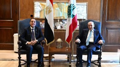 رئيس مجلس النواب اللبناني يستقبل الدكتور مصطفى مدبولي