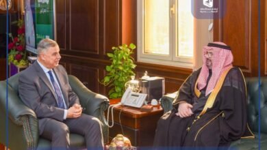 محافظ الإسكندرية يستقبل القنصل العام للمملكة العربية السعودية لدى مصر
