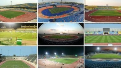 كاف يُرسل قائمة الملاعب المصرية المعتمدة لإستضافة المباريات القارية