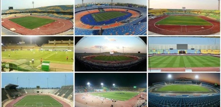 كاف يُرسل قائمة الملاعب المصرية المعتمدة لإستضافة المباريات القارية