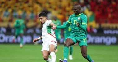 السنغال تهز شباك المغرب في نهائي كأس أمم إفريقيا 1 السنغال تهز شباك المغرب في نهائي كأس أمم إفريقيا