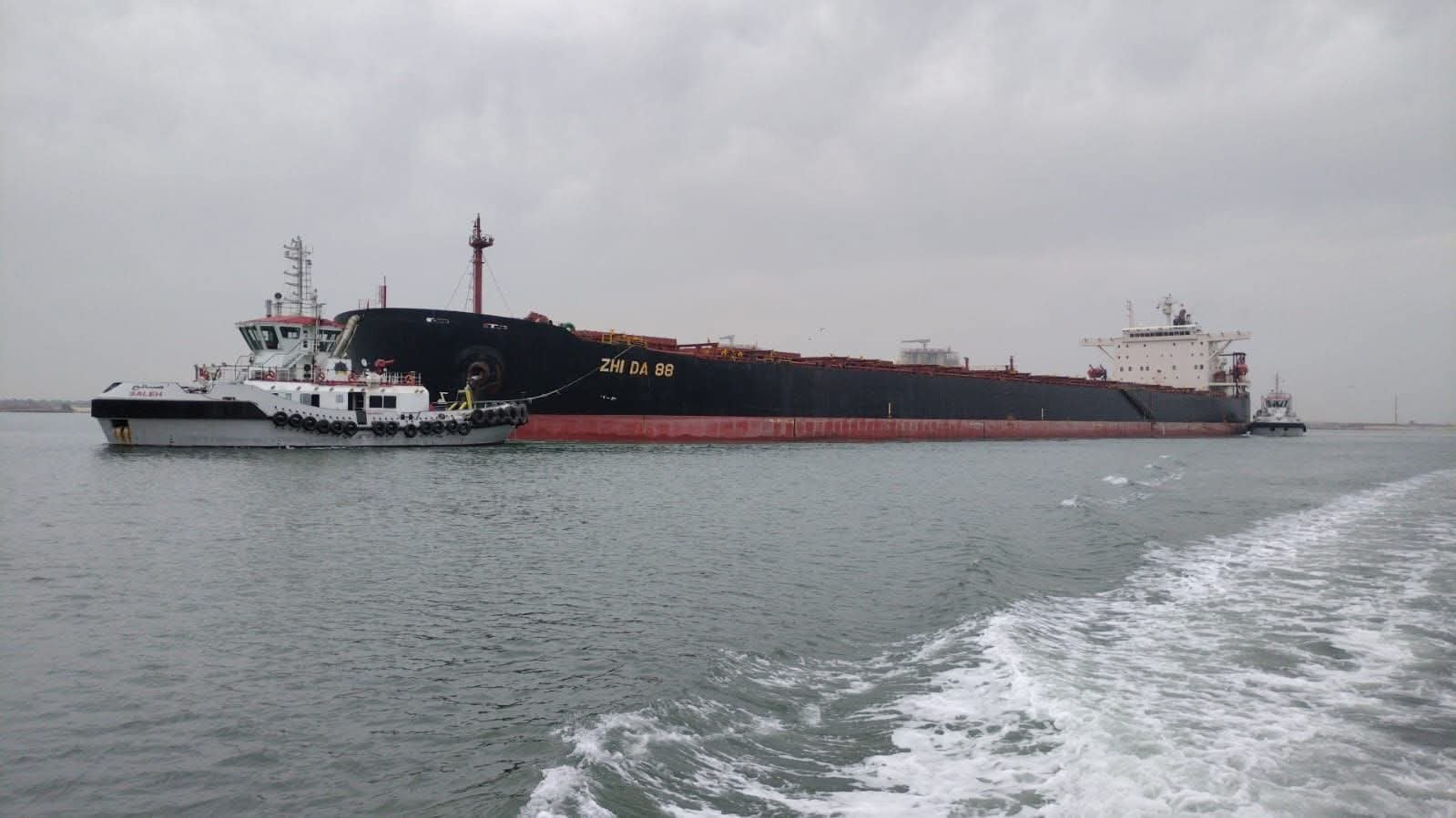 ميناء دمياط يستقبل أكبر حمولة بضائع عامة في تاريخه