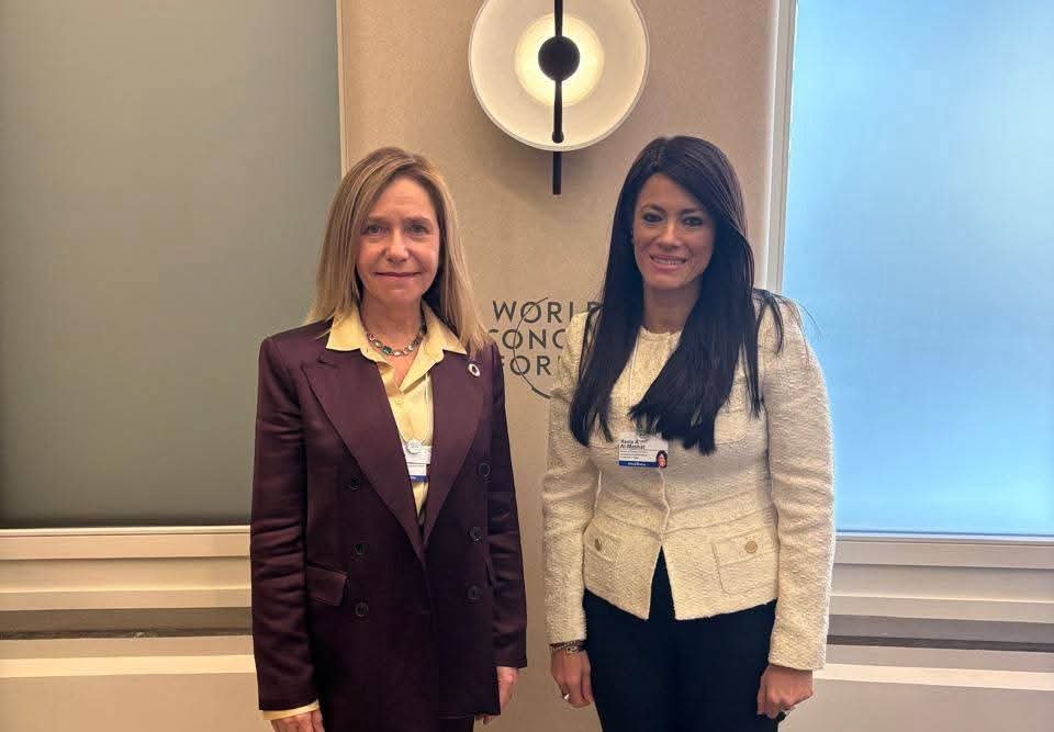 المشاط تواصل لقاءاتها الثنائية مع شركاء التنمية وممثلي الحكومات بالمنتدى الاقتصادي العالمي "دافوس"