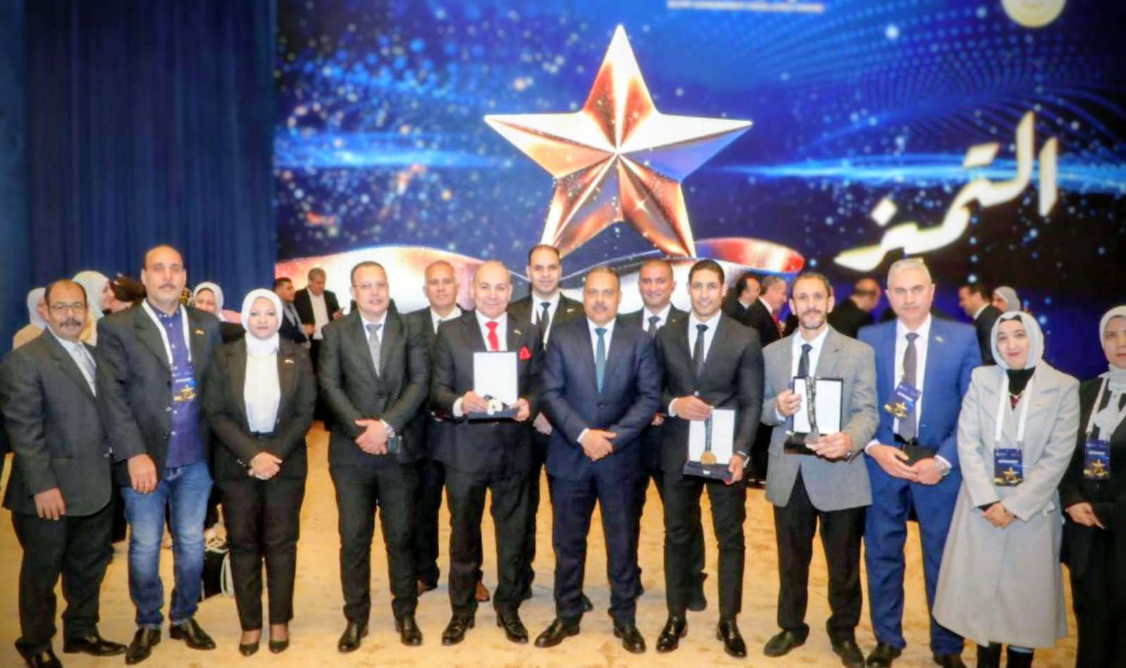 محافظ الشرقية يهنئون الفائزون بمسابقة التميز الحكومي في دورتها الرابعة