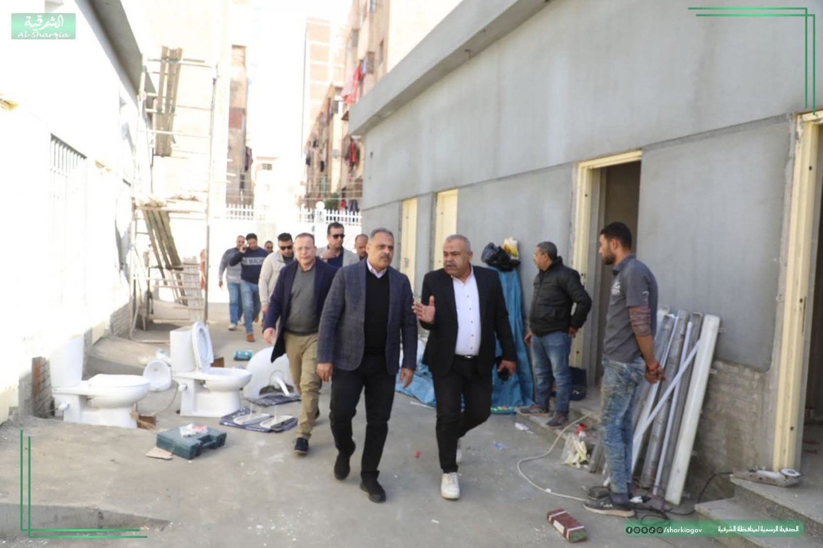 محافظ الشرقية يتفقد أعمال إحلال وتجديد المجزر الآلي بمركز ههيا