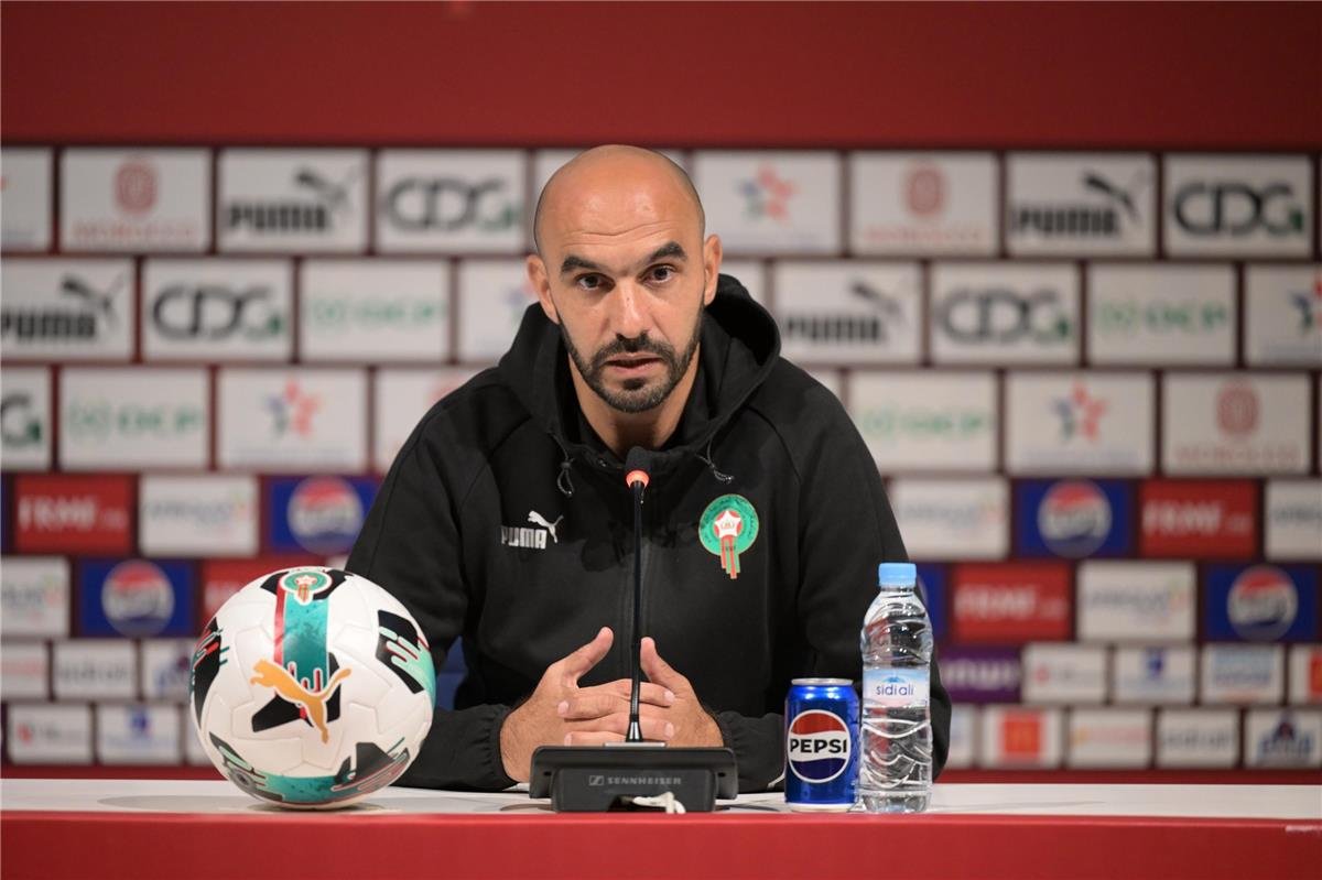 وليد الركراكى: كرة القدم عاقبتنا أمام السنغال … ومنتخب المغرب سيعود أقوى