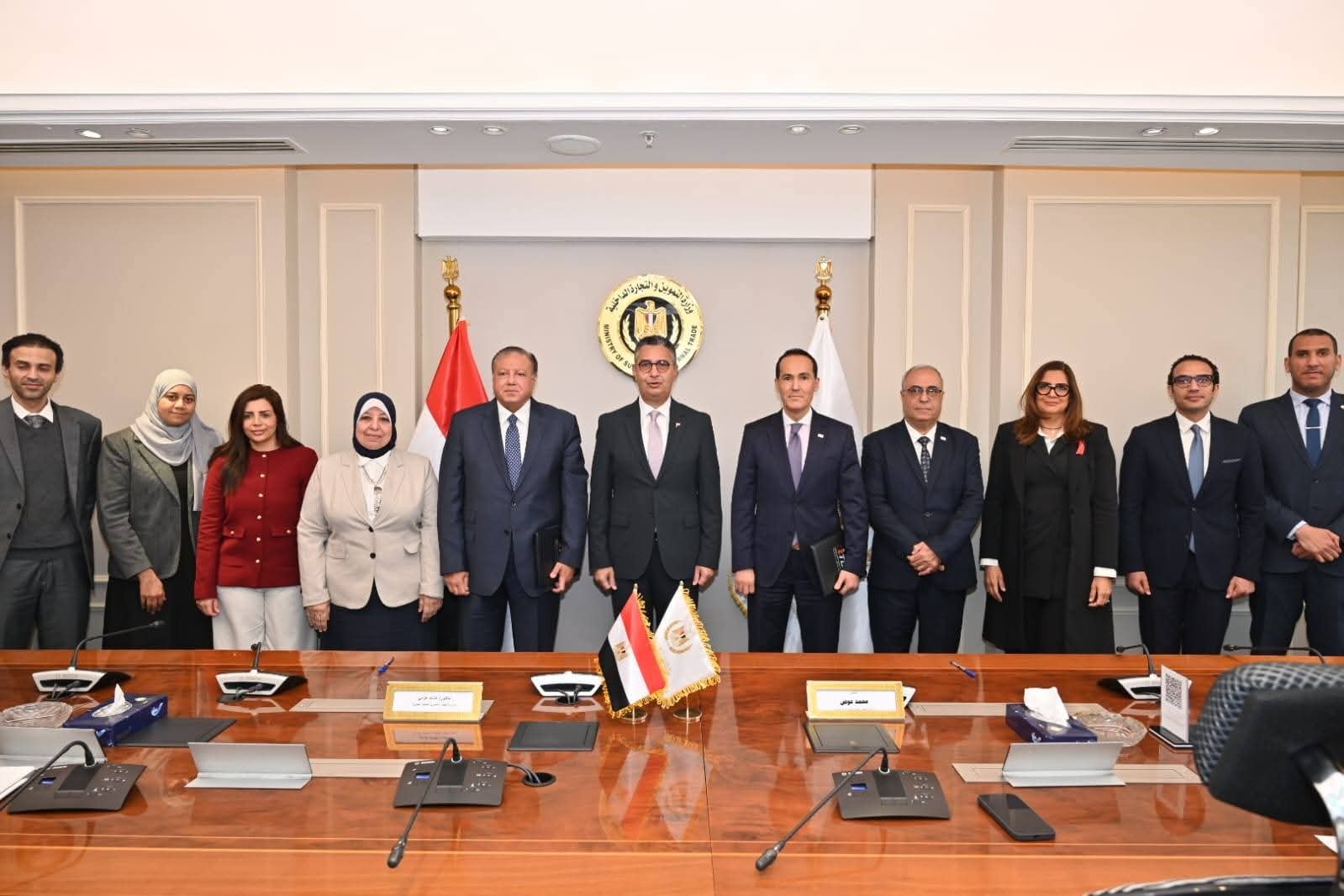 وزير التموين يشهد توقيع بروتوكول تعاون لربط قواعد بيانات السجل التجاري والملكية الفكرية دعمًا للتحول الرقمي