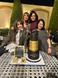 داليا مصطفى تحتفل بنجاح “روح أسود” وسط أجواء عائلية دافئة