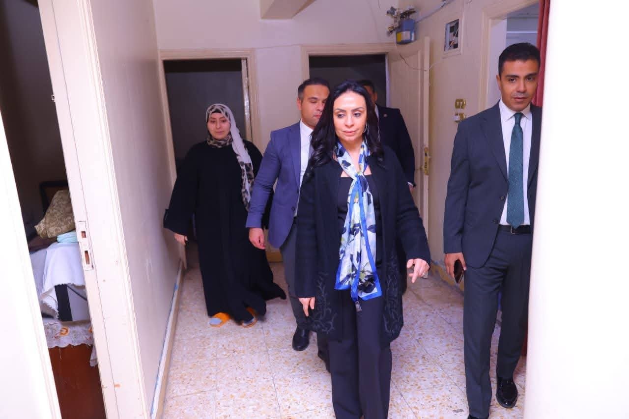 وزيرة التضامن تواصل زياراتها المفاجئة .. وتتفقد داري "السليمانية" و"رفقاء النبي" لكبار السن بمنطقة وراق العرب بمحافظة الجيزة 