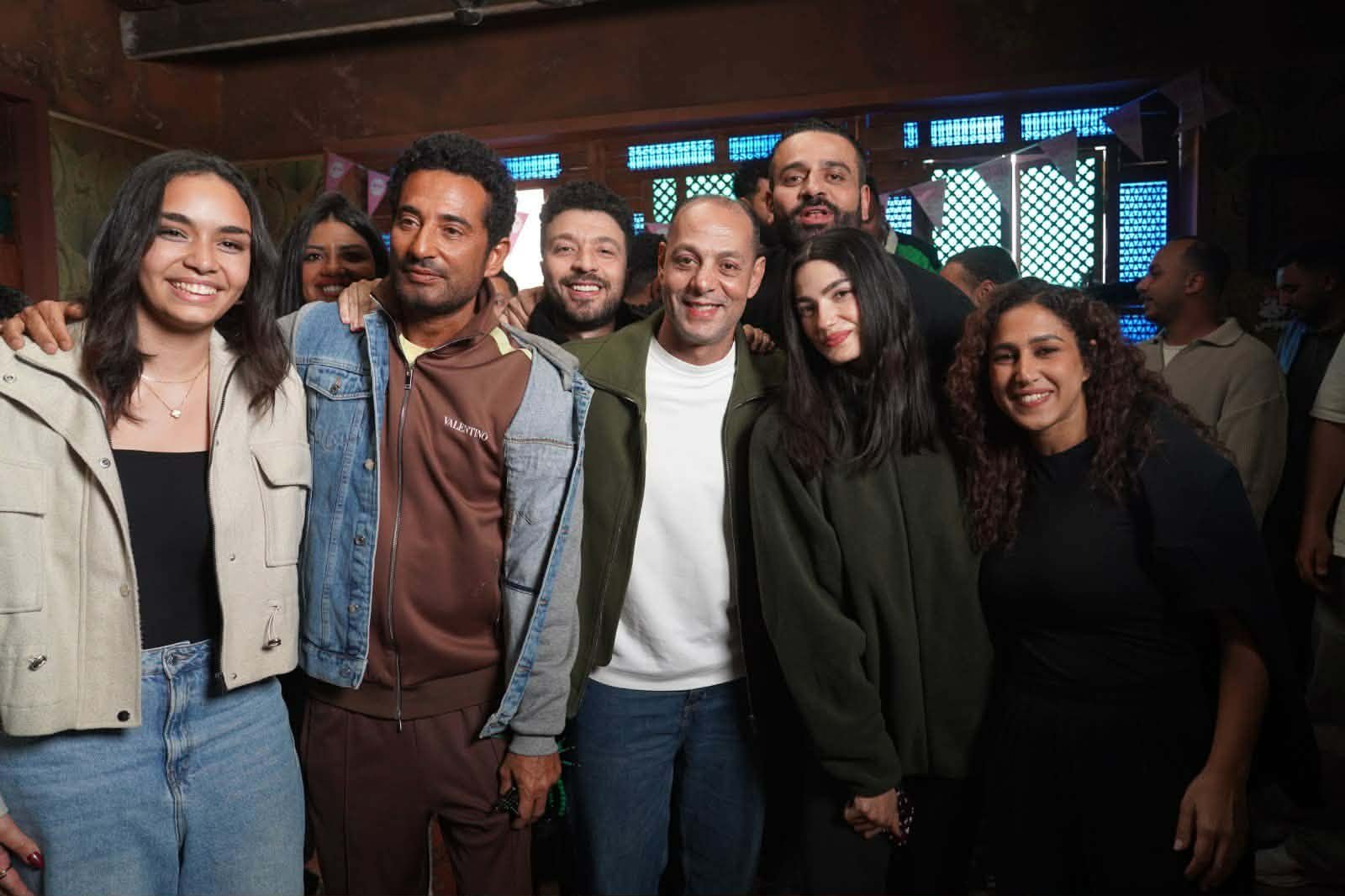 احتفال بانتهاء تصوير مسلسل "إفراج"