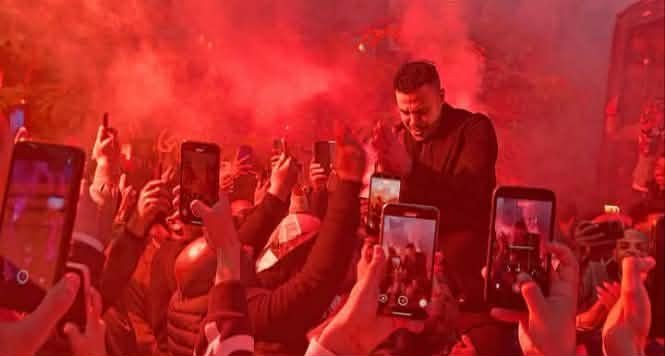 احتفال محمد إمام بانتهاء تصوير مسلسل "الكينج" 3 احتفال محمد إمام بانتهاء تصوير مسلسل "الكينج"