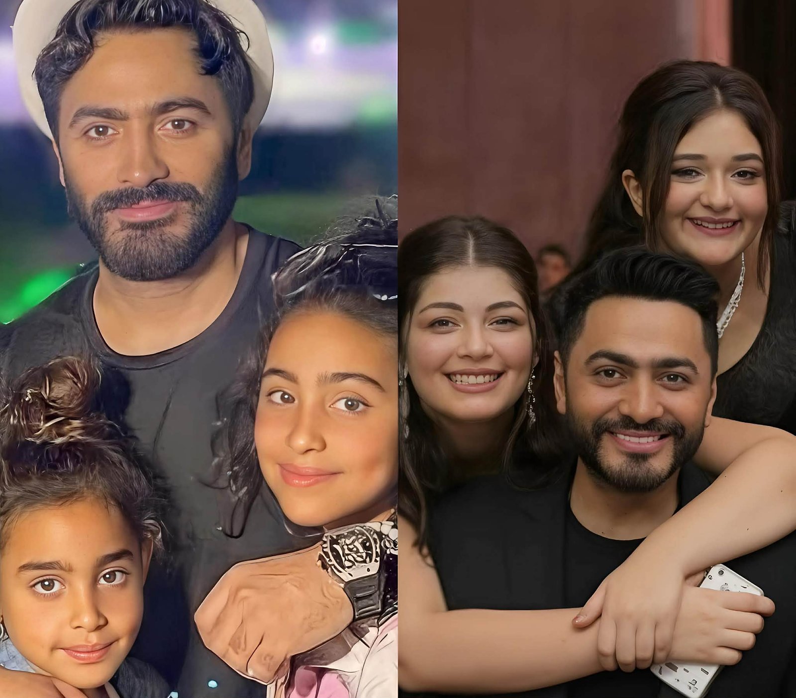 تامر حسني يجمع بين الواقع والسينما بصورة عائلية تثير الحنين لـ”عمر وسلمى” 3 تامر حسني يجمع بين الواقع والسينما بصورة عائلية تثير الحنين لـ”عمر وسلمى”