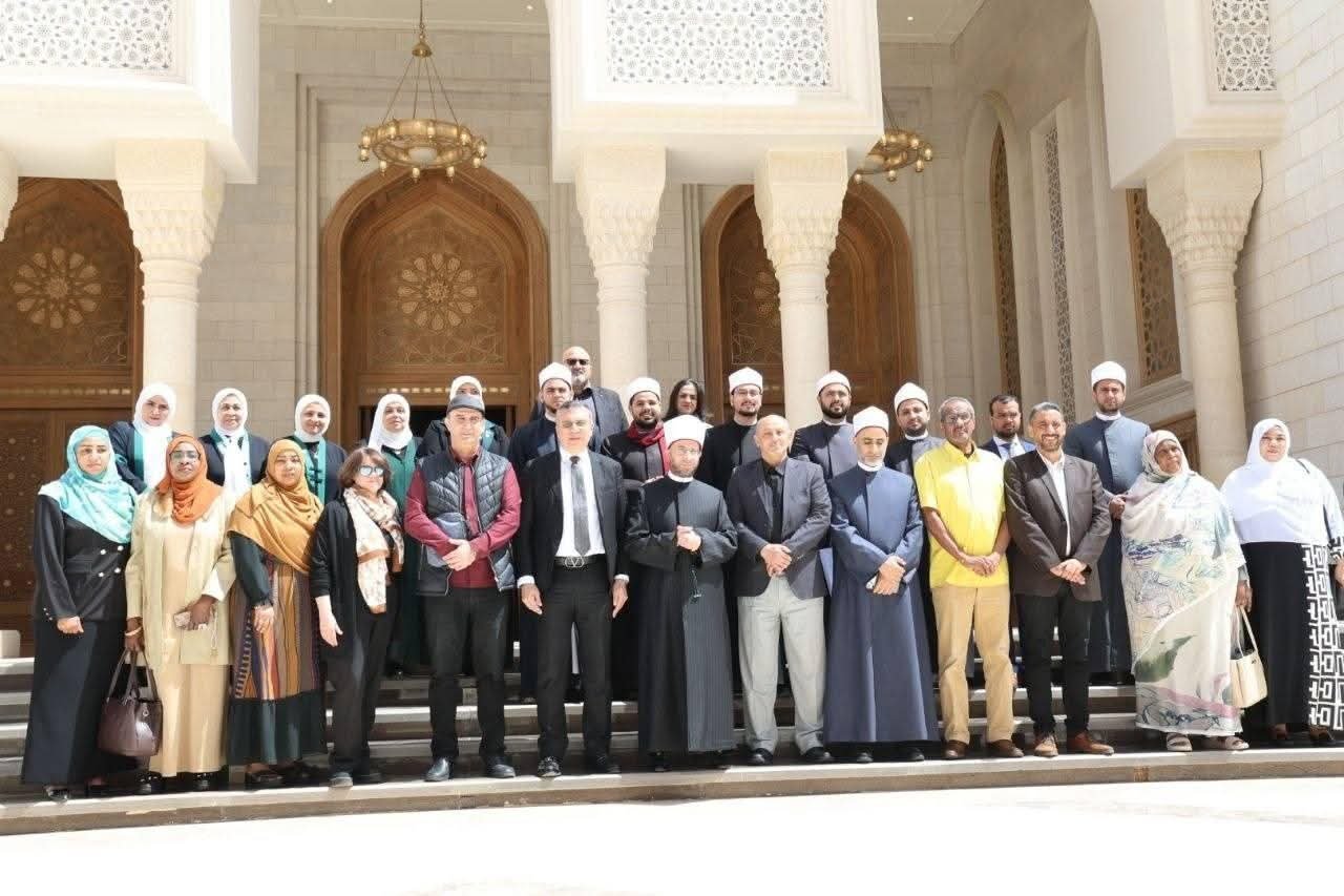 أسامة الأزهري وعمرو الليثي يفتتحان الدورة الدولية لاتحاد «أوسبو» بمسجد مصر الكبير