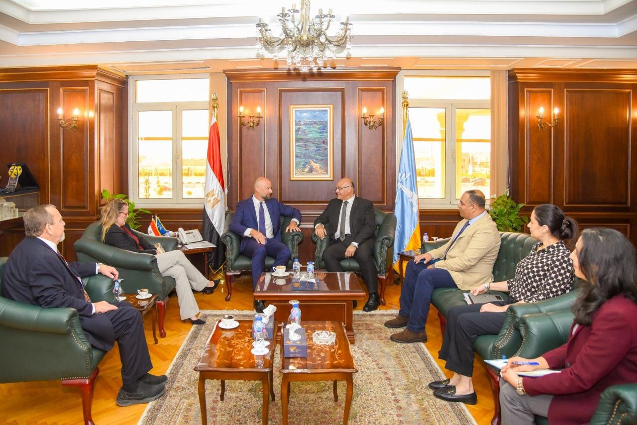 محافظ الإسكندرية يبحث مع سفير النرويج تعزيز التعاون وفتح آفاق جديدة للاستثمار