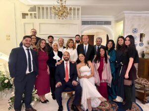 نجوم الفن والإعلام يحتفلون بخطوبة نجل عمرو أديب ولميس الحديدي في أجواء مبهجة 4 نجوم الفن والإعلام يحتفلون بخطوبة نجل عمرو أديب ولميس الحديدي في أجواء مبهجة