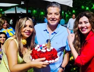 رانيا فريد شوقي تحتفل بعيد ميلاد وليد توفيق بحضور بوسي شلبي في أجواء مبهجة