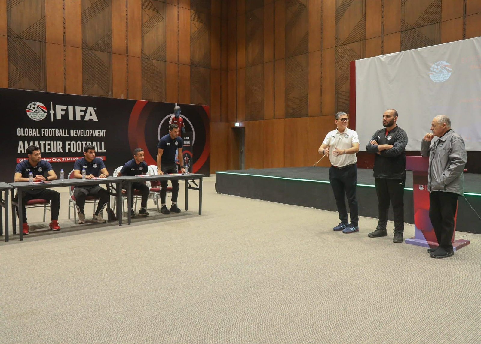 هاني أبو ريدة: مصر تستحق الأفضل.. واستقلالية لجنة الحكام أولوية في تطوير المنظومة 4 هاني أبو ريدة: مصر تستحق الأفضل.. واستقلالية لجنة الحكام أولوية في تطوير المنظومة