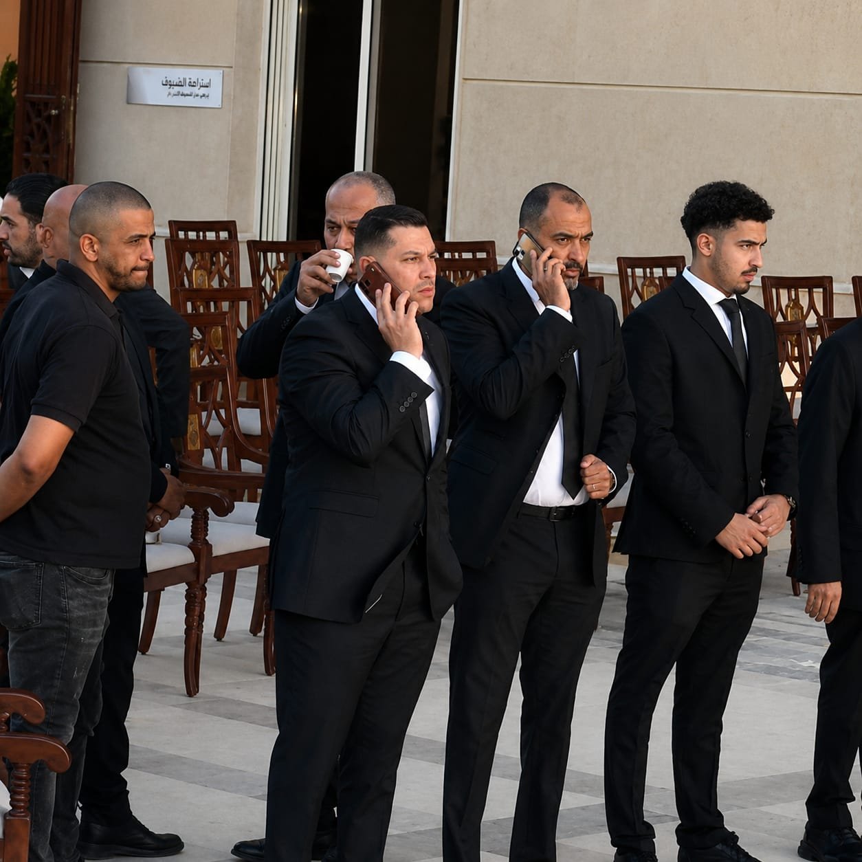 جمال مبارك وهاني مهنا وأحمد خالد صالح.. نجوم الفن والمجتمع في مقدمة الحضور بعزاء هاني شاكر