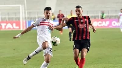 الزمالك يبحث عن أول فوز أمام اتحاد العاصمة بعد انتهاء الشوط الأول بالتعادل السلبي