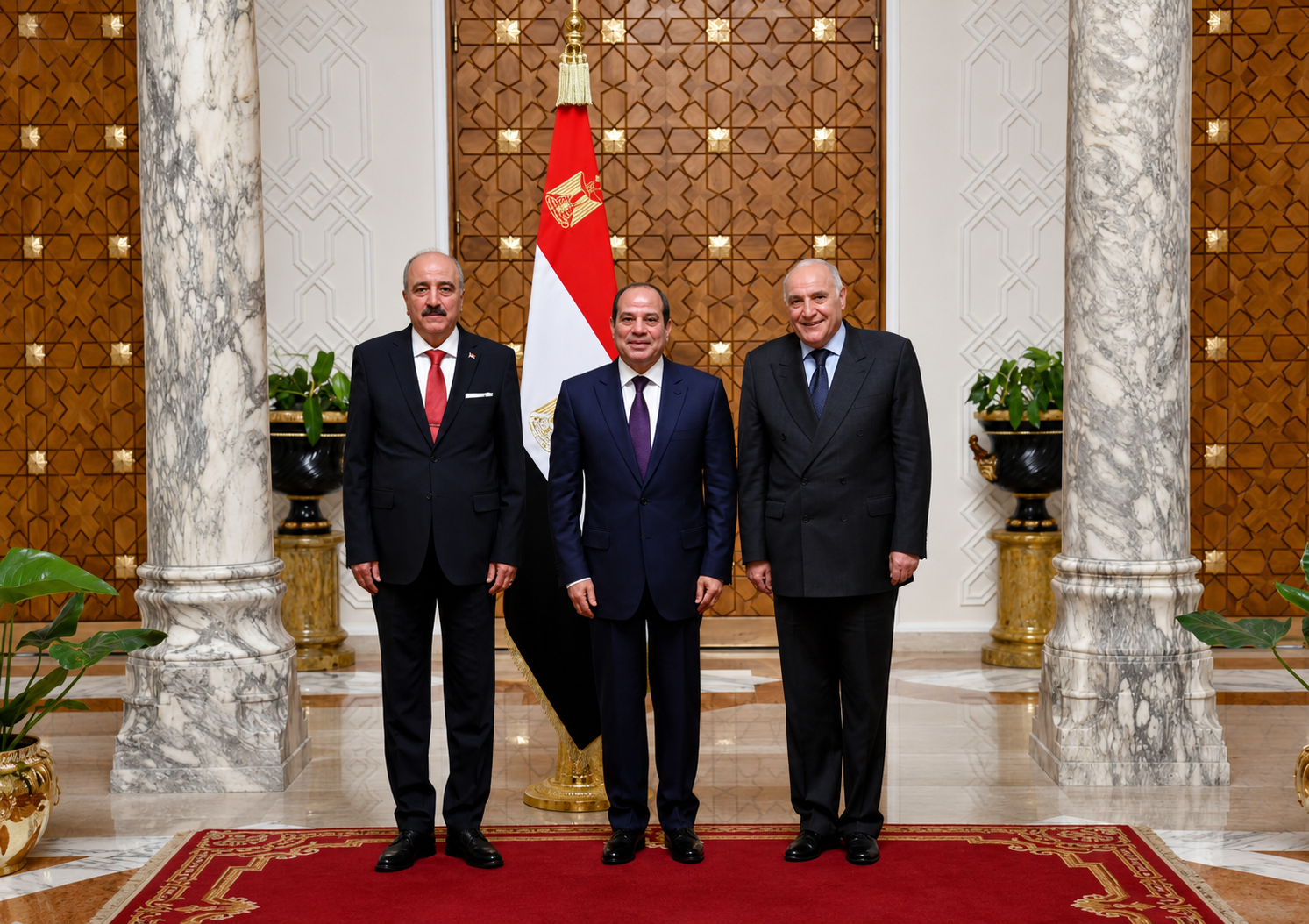 السيسي يؤكد أهمية التنسيق المصري الجزائري التونسي لدعم استقرار ليبيا وتعزيز التعاون العربي