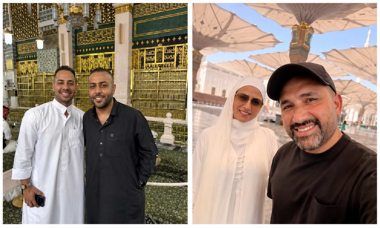 نجوم الفن والإعلام على جبل عرفات.. أجواء روحانية ورسائل مؤثرة من الأراضي المقدسة 3 نجوم الفن والإعلام على جبل عرفات.. أجواء روحانية ورسائل مؤثرة من الأراضي المقدسة