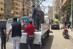 محافظ الإسكندرية يوجه باستمرار حملات إزالة الإشغالات لتحقيق الانضباط والسيولة المرورية