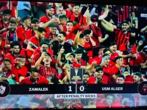 اتحاد العاصمة الجزائري يهزم الزمالك 8-7 بركلات الترجيح في نهائي مثير ويقترب من التتويج القاري
