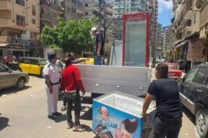 محافظ الإسكندرية يوجه باستمرار حملات إزالة الإشغالات لتحقيق الانضباط والسيولة المرورية