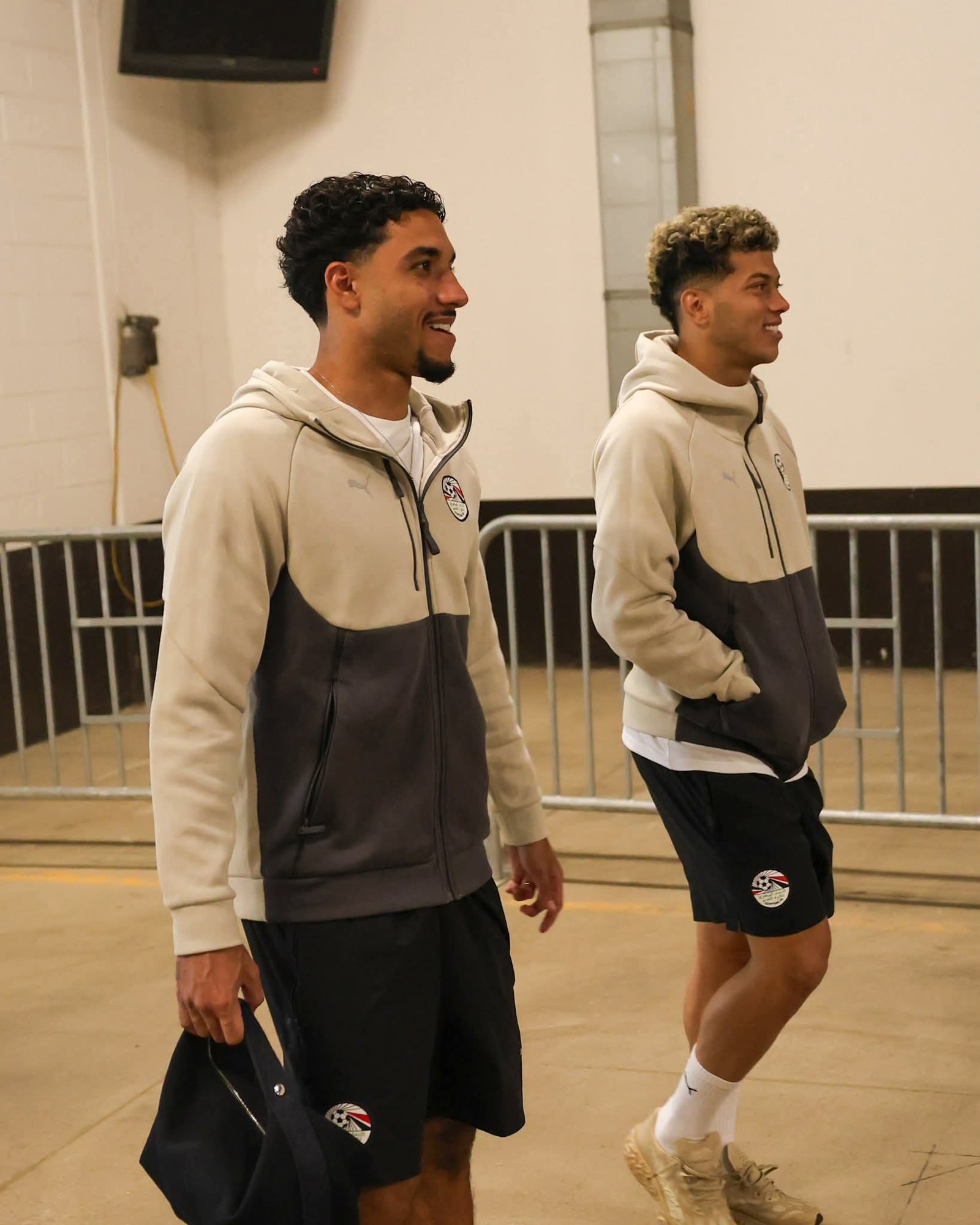 لقطات من وصول نجوم منتخب مصر إلى ملعب المباراة 4 منتخب مصر